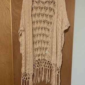 Kori America Wrap with fringe